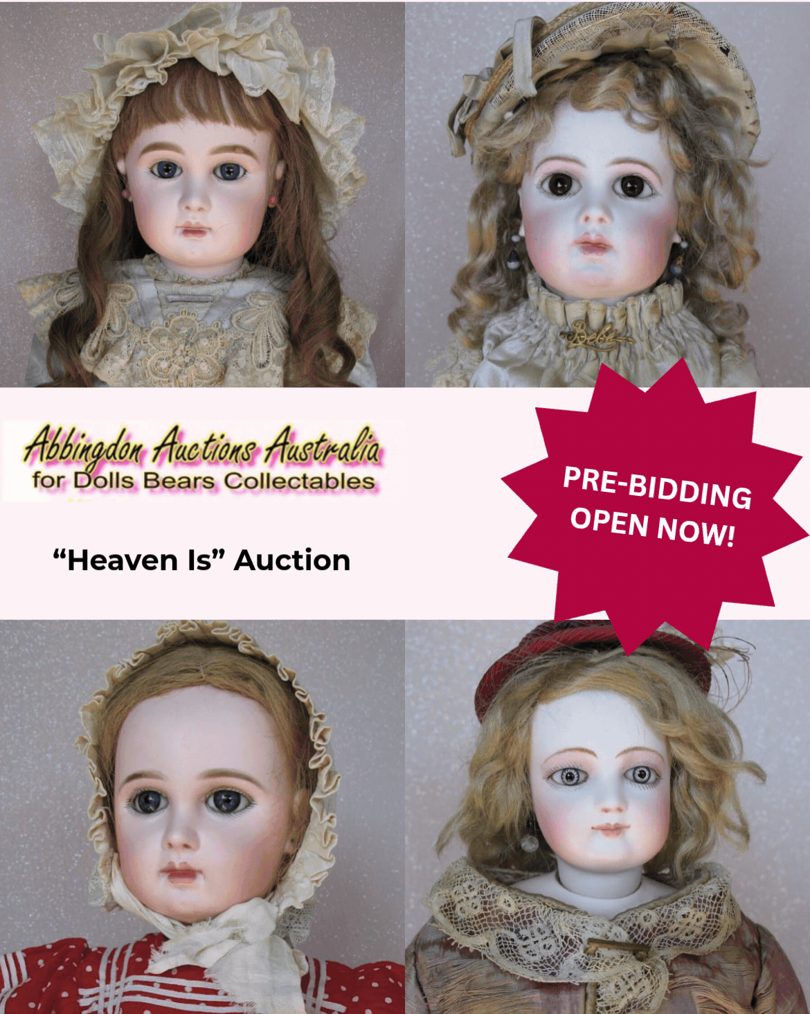 Abbingdon Auctions Heaven Is Sunday 5th July from 12pm PRE BIDDING